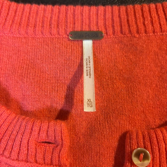 Free People Nocturnal Solid Cashmere Cardi - Picture 4 of 4